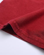 Lettering print crew neck short sleeves