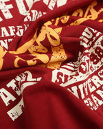 대비색 문자 프린트 반팔