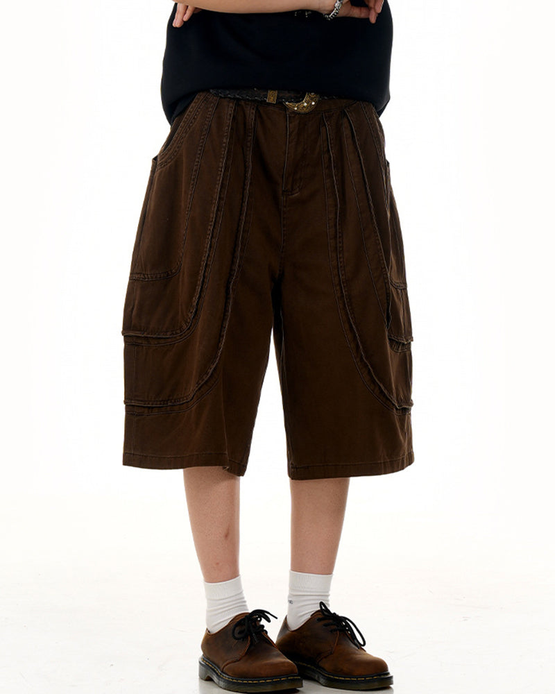 Casual straight shorts