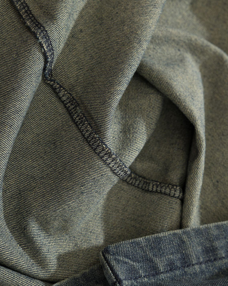 復古做舊水洗短袖