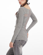 Hollow lace long sleeves (women's)