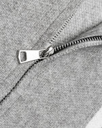 컬러 블록 니트 소재의 활용도 높은 코트