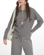 翻領拉鏈衛衣（女款）