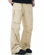 Multi-pocket casual trousers