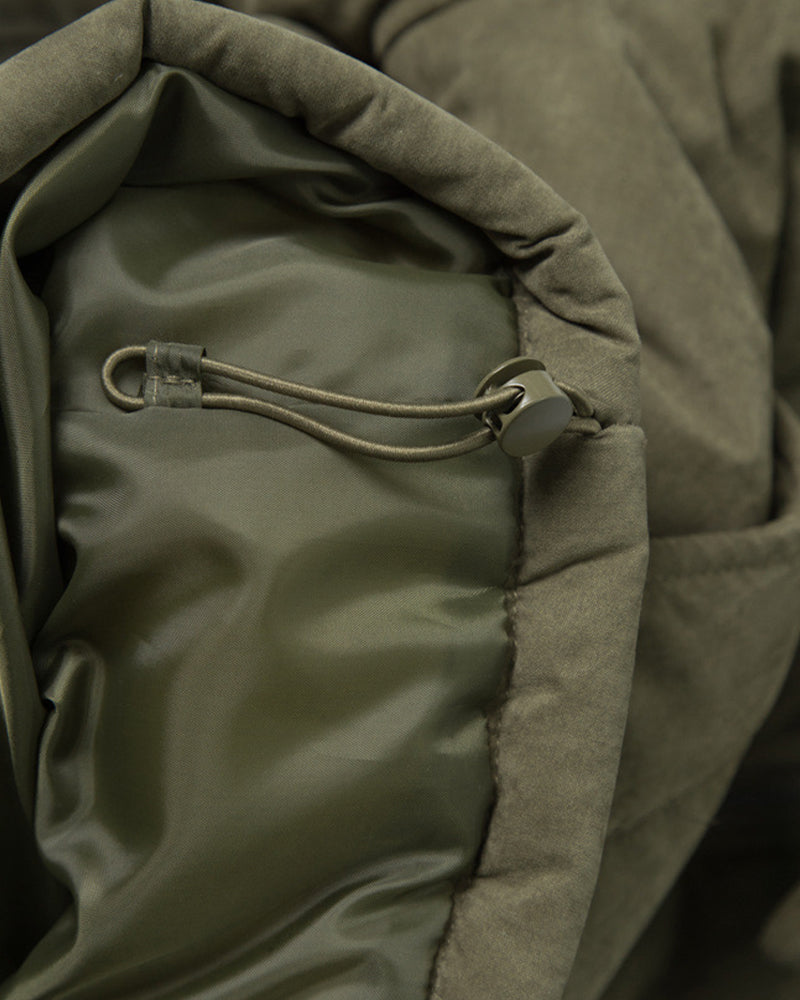 Stand collar couple jacket