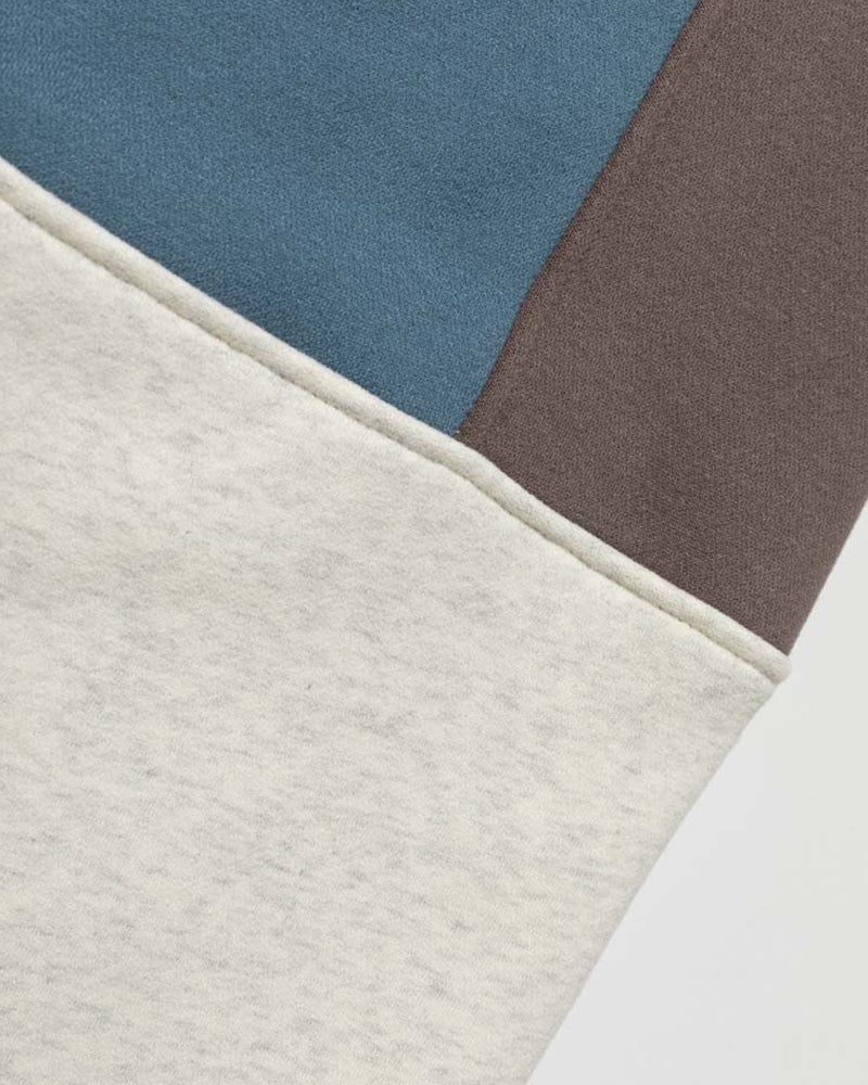 Fleece-lined crew neck sweatshirt