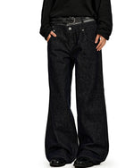 가짜 투피스 캐주얼 바지