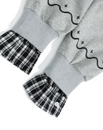 假兩件小羊衛衣