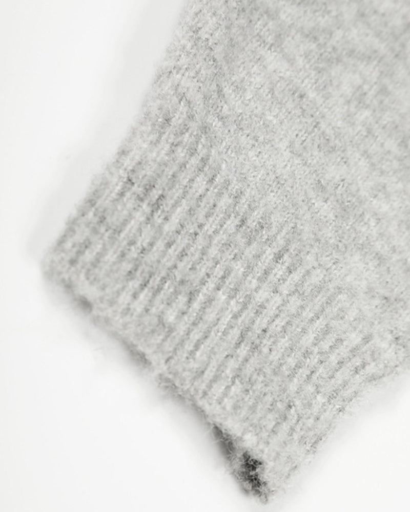 Retro thick casual sweater