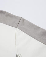 장식 프린트 반팔 셔츠