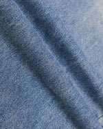 Distressed straight jeans