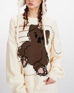 Couple loose knitwear