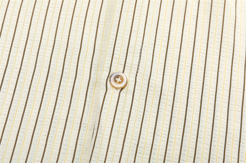 Retro striped tie shirt