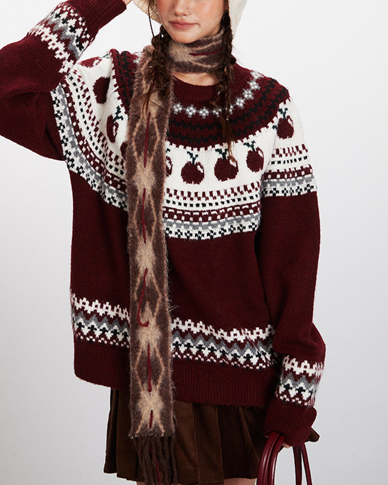 Retro Couple Knitwear