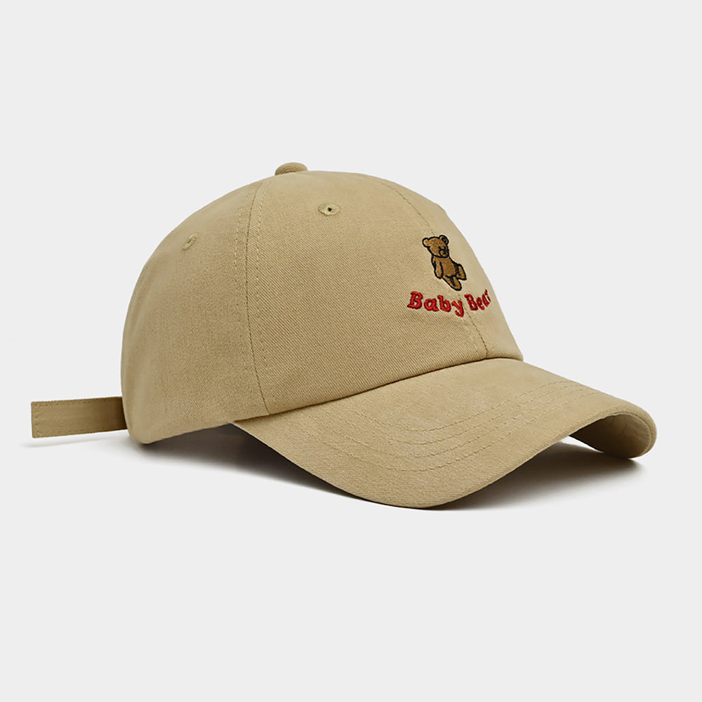かわいいクマの野球帽