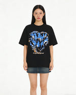 Creative Heart-Shaped Short-Sleeve