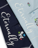 復古撞色小狗短袖