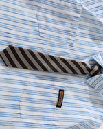 Striped loose casual shirt