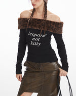 一字肩修身長袖（女款）