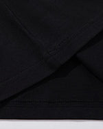 復古字母半拉鏈短袖