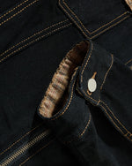 Patchwork plaid embroidered coat