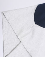 레트로 콘트라스트 폴로 반소매