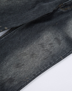 Washed gradient jeans