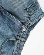 休閑刺綉牛仔褲