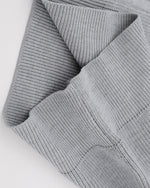 半高領開衫毛衣