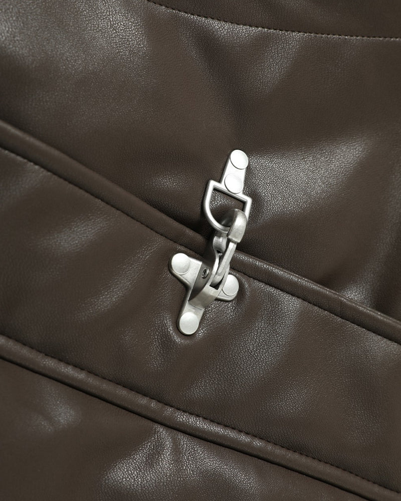 Retro cotton-padded jacket