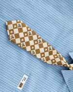 Casual striped short-sleeved shirt