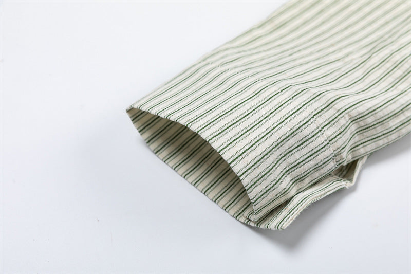 vintage striped tie shirt