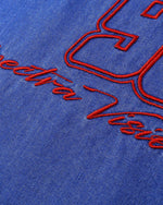 빈티지 워시드 자수 반팔