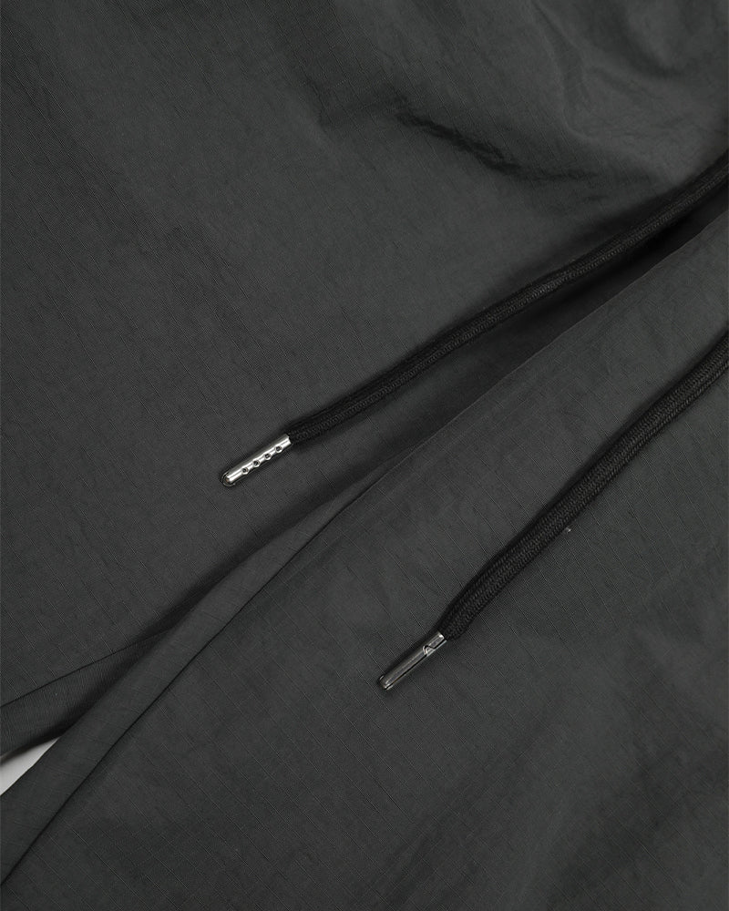 Contrast color panel trousers