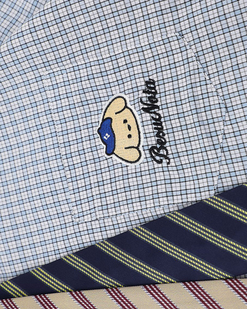 復古卡通短袖襯衫