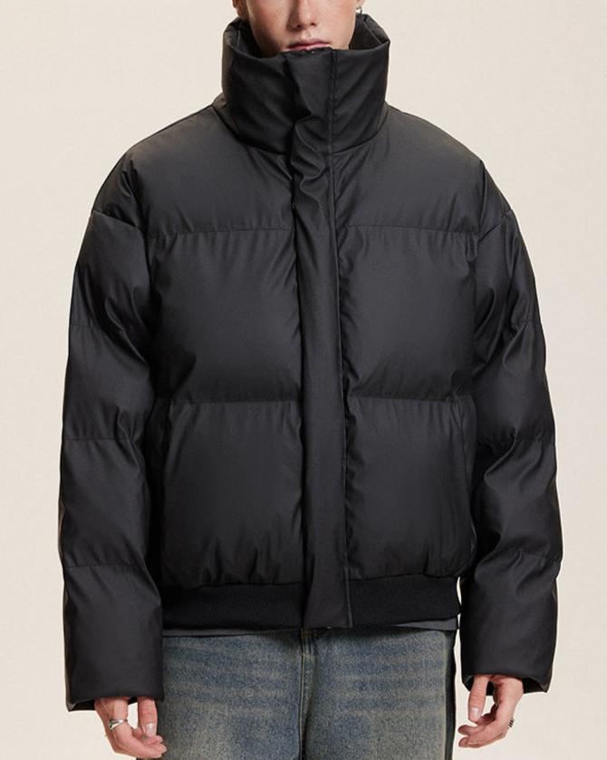 Retro thickened warm jacket