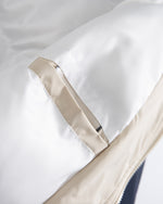 Color-blocked cotton-padded jacket