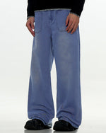 Casual straight trousers