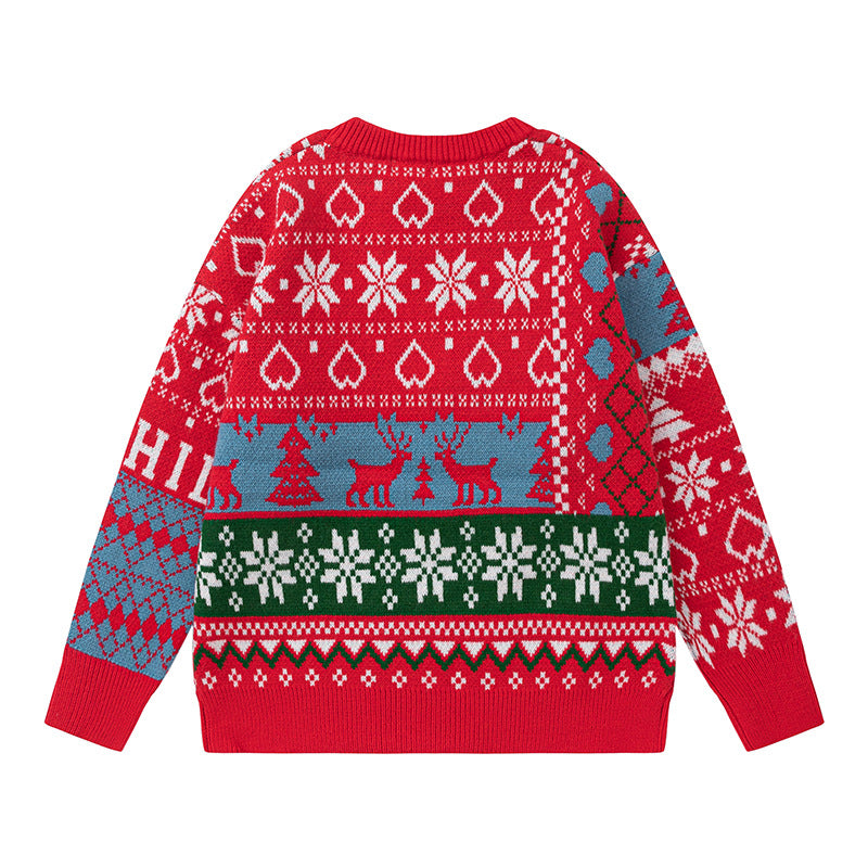 Christmas crew neck sweater