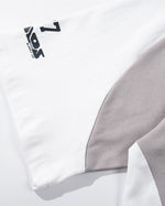 스포츠 스타일 패치워크 반팔