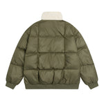 Retro loose down jacket