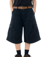 Retro multi-pocket cargo shorts