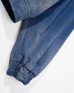 Washed fleece-lined jacket