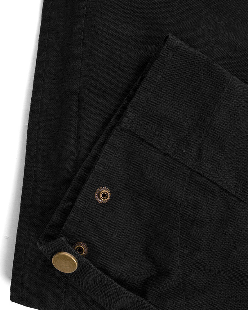 Retro minimalist cotton-padded jacket