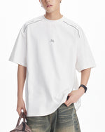 Loose and simple short sleeves