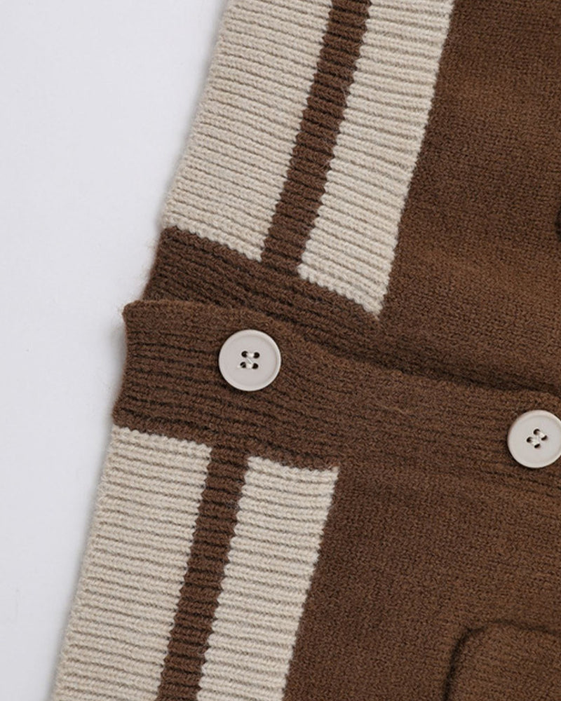 리본 니트 재킷