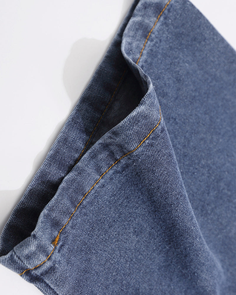 復古卡通短袖襯衫