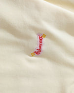 Fake two-piece plaid sweatshirt