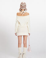 挂脖一字領針織衫（女款）