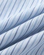 Striped short-sleeved shirt